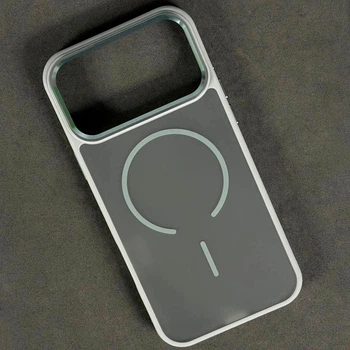 Чехол (накладка) Apple iPhone 17 Pro Max, Air Beats Matte Camera, MagSafe, Серый - 743153