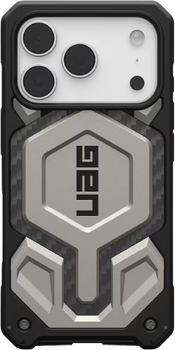 Etui  UAG Monarch Pro do iPhone 17 Pro Titanium (114513113636)