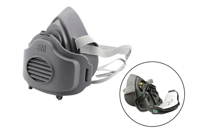 Респиратор полумаска 3M 3200 M с фильтрами 3701CN (AT-3200)
