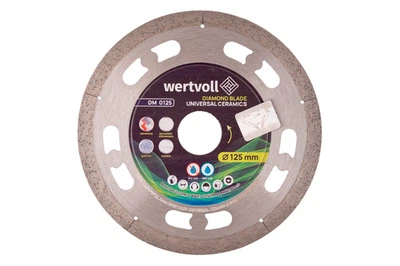 Диск алмазный для керамики Wertvoll 125мм Universal Ceramics (DM-0125)