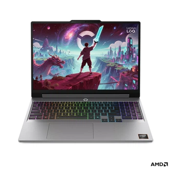Ноутбук Lenovo LOQ 15AHP11 (83TN0042NT), AMD Ryzen 7 250 / 15.3" / 165 Гц / RAM 16 ГБ DDR5 / SSD 1 ТБ / RTX 5060 / Windows 11 Home / Сірий