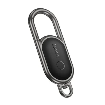 Брелок-трекер Hoco E91J Tiger Smart Anti-Lost Keychain Black с поддержкой Apple Find My