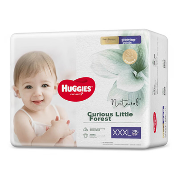 Підгузки-трусики Huggies Little Forest XXXL (від 17 кг), 28 шт