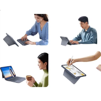 Защитный чехол UGREEN, совместимый с iPad Magic Keyboard, планшетами Apple Air7/6/5/4 Pro 25 дюймов/11/10,9 дюймов, со съемными клавишами и регулируемым углом наклона.
