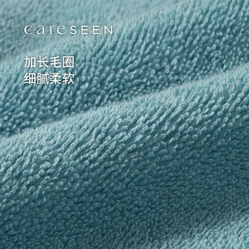 Полотенце Canasin Five Star Hotel банное из хлопка большое толстое, молочно-белое, 800г