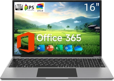 Ноутбук 16" Jumper EZbook S7 Max / Intel Celeron 5305U RAM 16GB eMMC 128GB + SSD 512GB / Windows 11