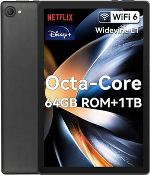 Планшет 10.1" Whitedeer KT1016 3+5/64 ГБ 8 ядер Android 14 5000 mAh Чорний (102172497)