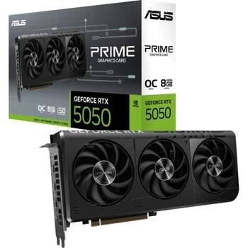 Видеокарта GeForce RTX 5050, Asus, PRIME OC, 8Gb GDDR6 (PRIME-RTX5050-O8G)