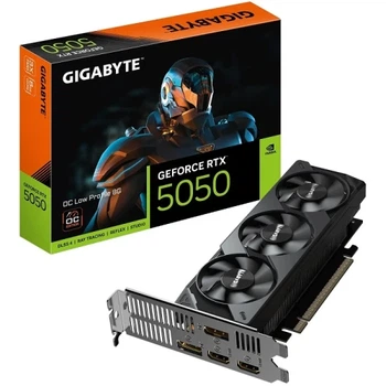 Видеокарта GeForce RTX 5050, Gigabyte, OC, 8Gb GDDR6 (GV-N5050OC-8GL)