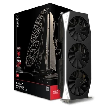 Видеокарта Radeon RX 9070 XT, XFX, Mercury Gaming Edition, 16Gb GDDR6 (RX-97TMERCB9)
