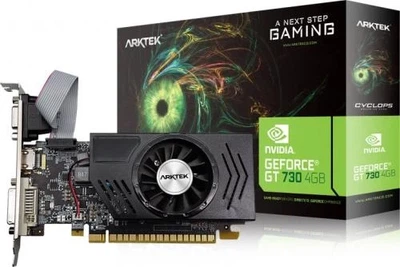 Видеокарта GeForce GT730, Arktek, 4Gb GDDR3, 128-bit (AKN730D3S4GL1)