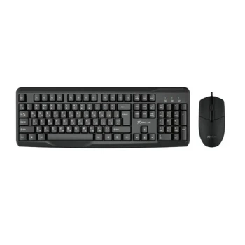 Комплект клавиатура + мышь XTRIKE ME MK-207 UA, Black