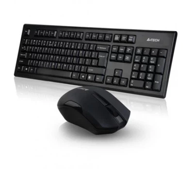 Комплект беспроводной A4Tech 3000N, Black, V-TRACK