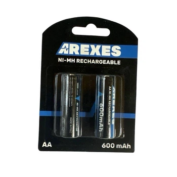 Акумулятори AREXES AAv 600 mAh R6 1,2 V Ni-MH, 2 шт.