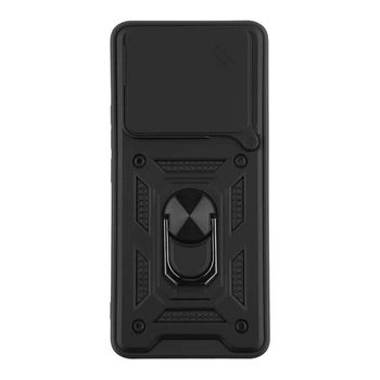 Чохол накладка Guard Shield Armor з кільцем для Xiaomi Redmi Note 15 4G / Redmi Note 15 5G Black