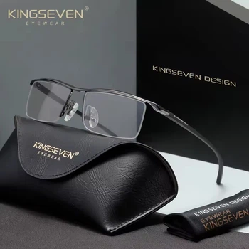 Очки компьютерные Blue Blocker 45% для мужчин и женщин KINGSEVEN 9912 Gray