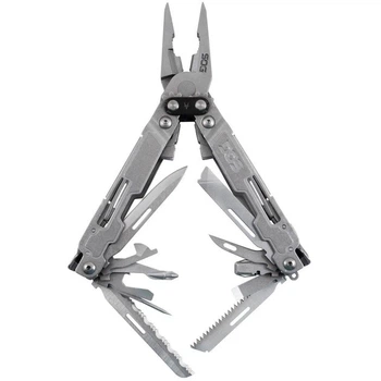 Мультитул SOG PowerAccess Deluxe w/ Fabric Sheath + Hex Bit Kit Silver (1033-SOG PA2001-CP)