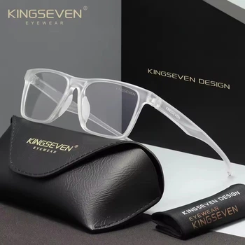Очки компьютерные Blue Blocker 45% для мужчин и женщин KINGSEVEN 780 Transparent 45