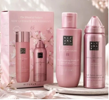 Мини подарочный набор по уходу за телом Rituals The Ritual of Sakura New ultimate nourishment
