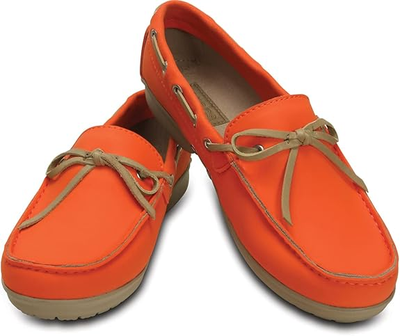 Жіночі крокси Кросівки Crocs Women's Wrap Colorlite Loafer Red (38-39, червоний)