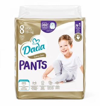 Підгузки-трусики Dada Pants Розмір 8 (19+ кг) 29 шт