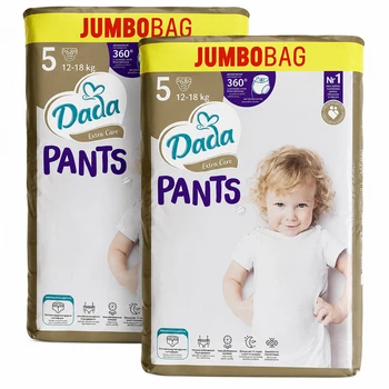 Підгузки-трусики Dada Pants Розмір 5 (12-18 кг) 136 шт набір 2 упаковки по 68 шт