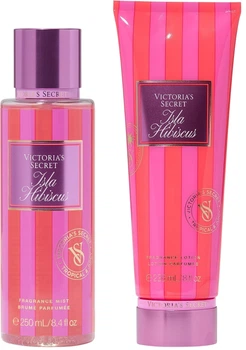 Парфюмированный набор для тела Victoria's Secret Isla Hibiscus Мост 250 мл + Лосьон 236 мл (1159938099)