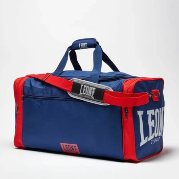 Спортивная сумка LEONE AC956 Color Block 45л полиэстер 60x32 см синяя