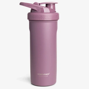 Шейкер спортивный SmartShake Insulated Steel 750 мл нержавеющая сталь сливовый