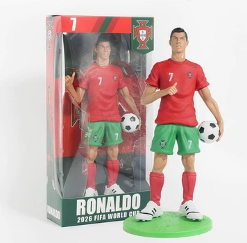 Коллекционная футбольная фигурка Криштиану Роналду Фифа 26 Cristiano Ronaldo FIFA world 2026 сборная Португалии 20 см