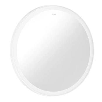 Дзеркало Hansgrohe Xarita Lite S 900/30 з круговим LED світильником та ІЧ датчик, білий матовий (54980700)