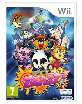 Игра Nintendo Wii Wicked Monsters Blast! Europe Английская Версия Б/У