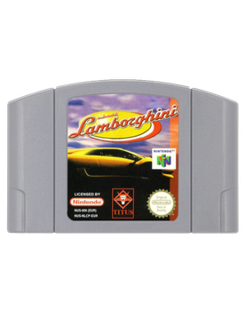 Гра Nintendo N64 Automobili Lamborghini Europe Англійська Версія Тільки Картридж Б/У