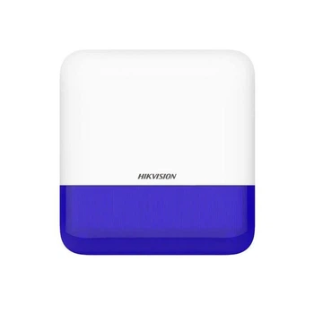Беспроводная уличная сирена Hikvision DS-PS1-E-WE (Синяя)