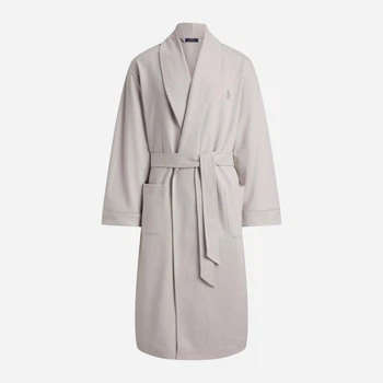 Халат чоловічий бавовняний демісезонний Ralph Lauren 478741503 L/XL Сірий (1159947857)
