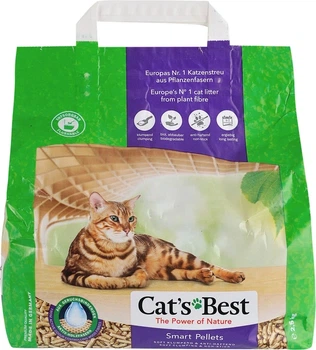 Наповнювач для котячого туалету Cat's Best Smart Pellets деревний 5л/2.5кг