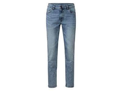 Джинсы Regular Fit приталенного кроя для мужчины Livergy Slim fit 435038 46(S) Голубой