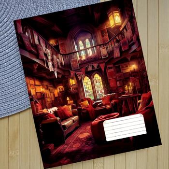 Зошит Гаррі Поттер Ґрифіндор Harry Potter Gryffindor лінія 18 аркушів (30903)