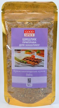 Шашлык кримско-татарский, шишлик приправа для шашлыка 50 г Good spice