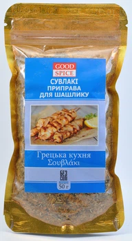 Шашлык греческая кухня сувлаки, приправа для шашлыка 50 г Good spice