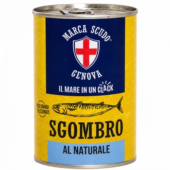 Макрель у Власному Соку Marca Scudo Genova Sgombro al Naturale 425 г