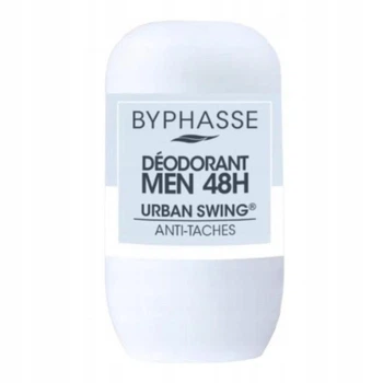 Шариковый дезодорант мужской Byphasse 48H Men Deodorant Urban Swing Без следов на одежде 50мл