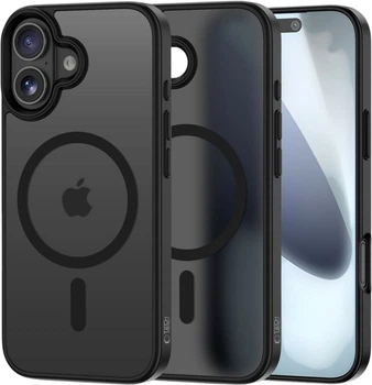 Etui Tech-Protect MagMat MagSafe do Apple iPhone 17 Matt Black (5906302319855)