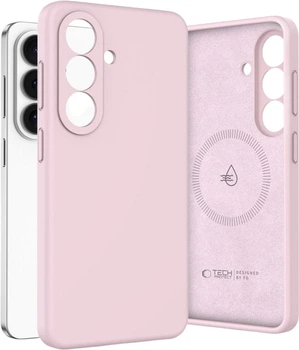 Etui Tech-Protect Silicone MagSafe do Samsung Galaxy S26 Pink Pearl (5906302390274)