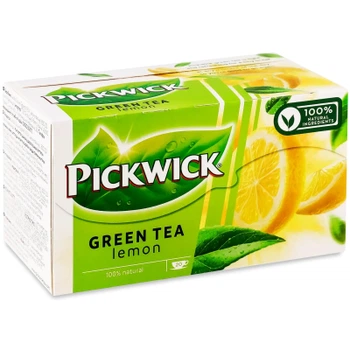 Чай Pickwick зеленый с лемонграссом и цедрой лимона 20х2 г (8711000684191)