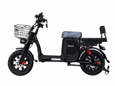 Электровелосипед MINAKO Monster Titan 16" (2500 W 60V 40Ah) Черный