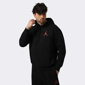 Кофта мужская Jordan M J Jumpman Flc Po 2 L Чорний IR0333-010