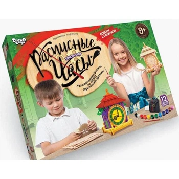 Годинник R4-01-02 для розмальовування-конструктор ДТ(1/6)