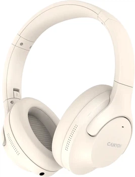 Наушники Canyon OnRiff 10 ANC Bluetooth Beige (CNS-CBTHS10BG)