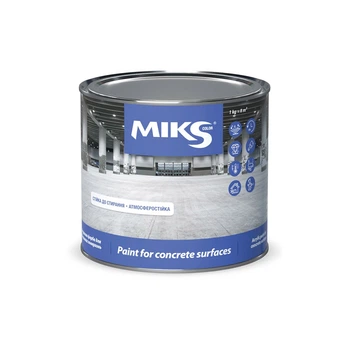 Универсальная краска акриловая Miks Color серая 3 кг
